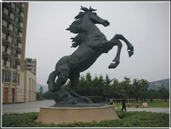 大型景觀(guān)銅馬