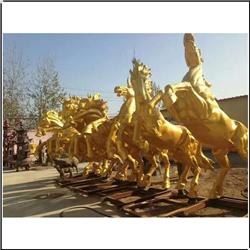 銅馬雕塑廠(chǎng)定制