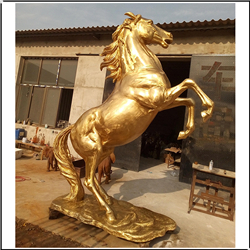 銅馬雕塑戶(hù)外擺件