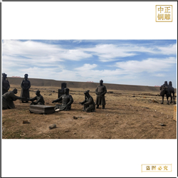 室外人物景觀(guān)雕塑
