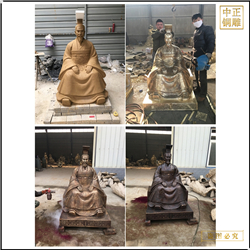 古代皇帝銅雕廠(chǎng) 