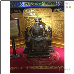 景區努爾哈赤銅雕塑鑄造廠(chǎng)