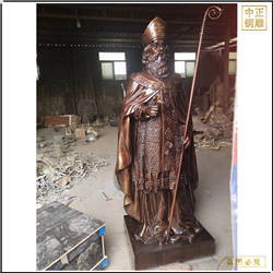 戶(hù)外廣場(chǎng)步行街西方人物銅雕塑 