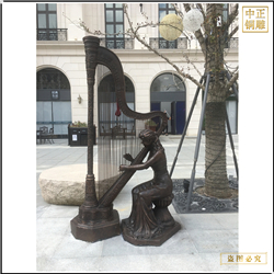 廣場(chǎng)音樂(lè )主題人物銅雕