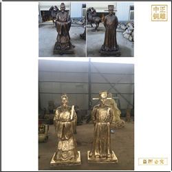 景觀(guān)人物銅雕塑鑄造廠(chǎng)