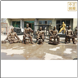 批發(fā)中醫文化人物雕塑